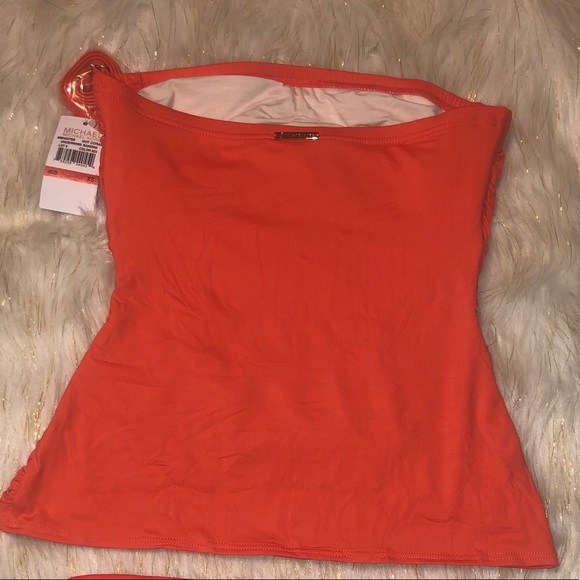 NWT Michael Kors Orange bandini 2 Pc swimsuit - Picture 5 of 8